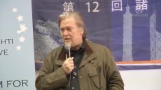 トランプ大統領元側近バノン氏来日　中国人権問題会議で講演