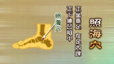 おたふく風邪―「照海穴（しょうかいけつ）」がおすすめ