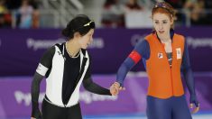 五輪＝スピードスケート女子3000ｍ、高木美は5位