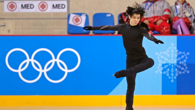 五輪=フィギュア男子で連覇目指す羽生、現地で初練習