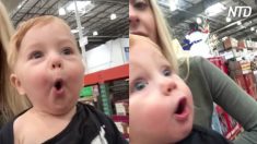 驚きの連続！ １歳児初のスーパーマーケット体験