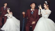 新郎のいない「結婚写真」