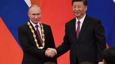 中国国家主席、ロシア大統領に友好勲章授与　緊密関係を強調