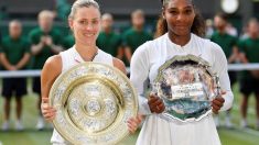 テニス＝ケルバーがウィンブルドン初優勝、決勝でセリーナ下す