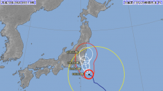 【台風情報ジャストナウ】13号、8日夜から翌日に関東・東北地方に接近