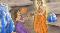 【仏教説話】餓鬼道に堕ちた母親を千里眼で見つけてしまった仏陀の弟子