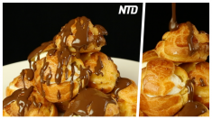 【レシピ動画】簡単絶品フランスのスイーツ　プロフィットロール・オ・ショコラ