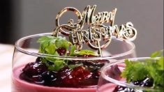 【レシピ動画】ヨーグルトとベリーの２層ムースでゴージャスなクリスマス