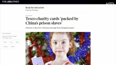 【動画ニュース】クリスマスカードに上海の刑務所からのSOS手紙 外国人受刑者の命がけの訴え