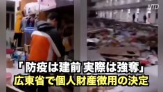 「 防疫は建前 実際は強奪」広東省で個人財産徴用の決定