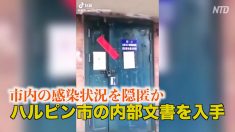 ハルピン市内部文書が流出 市内の感染状況を隠匿か