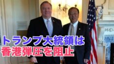 ポンペオ長官のブレーン余茂春氏「大統領は香港への弾圧を阻止」
