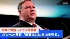 中共に対抗しイランを制裁 ポンペオ長官「米英は共に自由を守る」