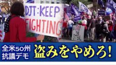 全米50の州で抗議デモが発生「票を盗むのをやめろ」