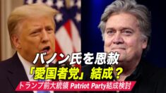 退任直前にバノン氏を恩赦 トランプ氏は第三の党「愛国者党（Patriot Party）」の結成を検討か【国際時事速報】