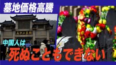 墓地価額高騰 中国人の苦悩「死ぬこともできない」