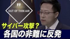 日米欧など 中共関与の大規模サイバー攻撃を一斉非難 中共外交部「根拠がない