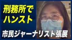 市民ジャーナリストが刑務所でハンストで抗議