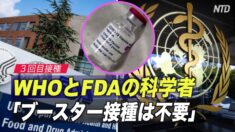 WHOとFDAの科学者「ブースター接種は不要」
