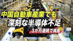 中国自動車産業でも深刻な半導体不足 ３か月連続で減産【禁聞】
