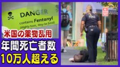 年間10万人超 米国で薬物による死者急増