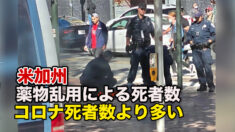 「薬物乱用による死亡者数はコロナ死亡者数を上回っている」＝米カリフォルニア