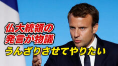 「うんざりさせる措置を」仏マクロン氏の下品な言葉が物議
