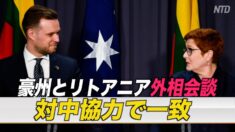 豪州とリトアニア外相会談 対中協力で一致
