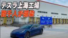 テスラ上海工場で数千人が感染
