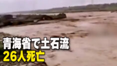 青海省大同県で土石流発生 26人死亡