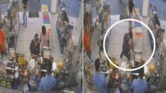 81세 할아버지, 휴대폰 훔치는 도둑 넘어뜨렸다… CCTV 화제