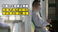 中国の上映禁止映画　武漢で流行初期の感染者の頬に潰瘍